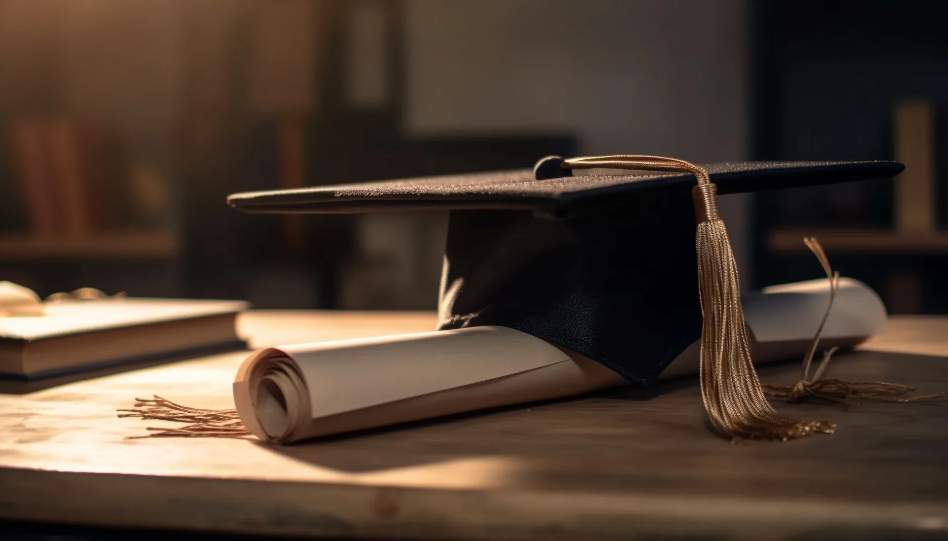 Studerende arbejder med akademisk tysk på universitetet